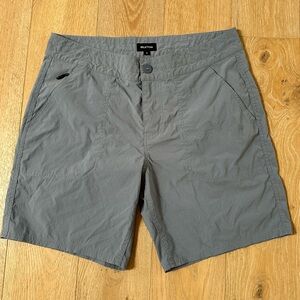 Brixton Gray/Blue Lightweight shorts